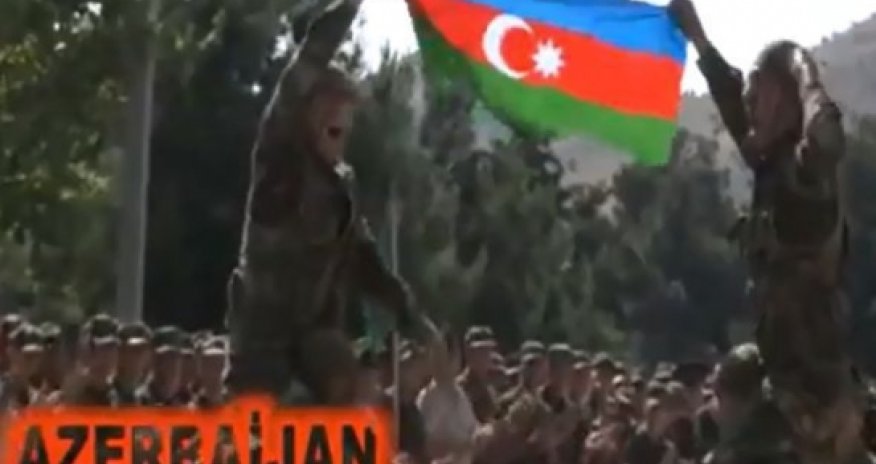 Ответ азербайджанских солдат армянским сепаратистам -ВИДЕО