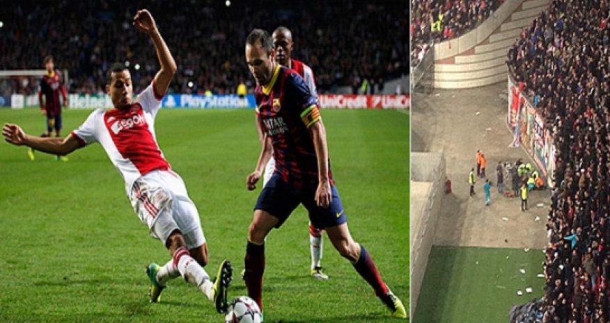 Матч "Барселоны" обернулся трагедией- ВИДЕО