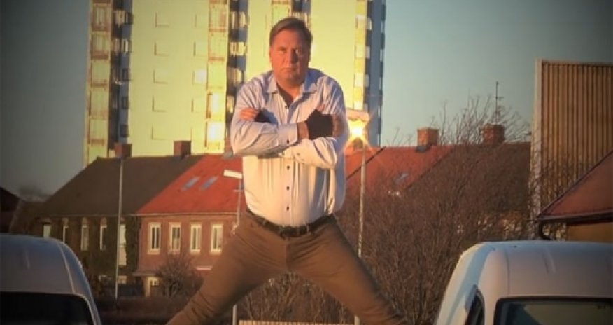 Мэр снял пародию на хит-ролик с Ван Даммом- ВИДЕО