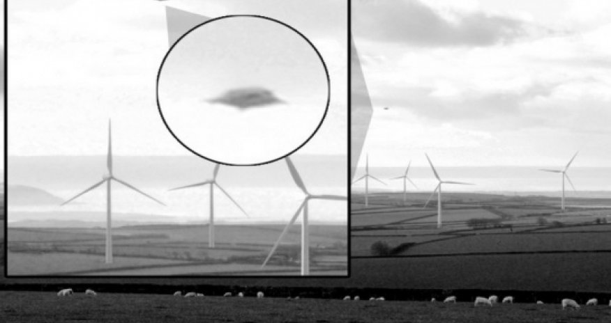 В Англии заметили НЛО- ВИДЕО