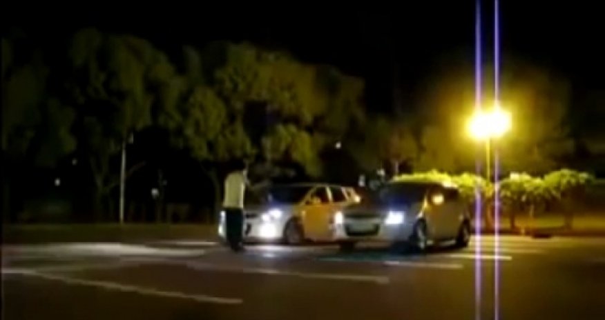 Необычный протест "автошей" против роста цен -ВИДЕО