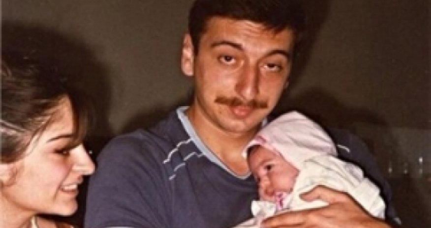 Младенческая фотография Лейлы Алиевой -ФОТО