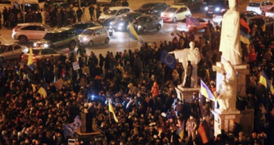 Ukrayna müxalifəti bu gün Kiyevdə “xalq yığıncağı” keçirəcək