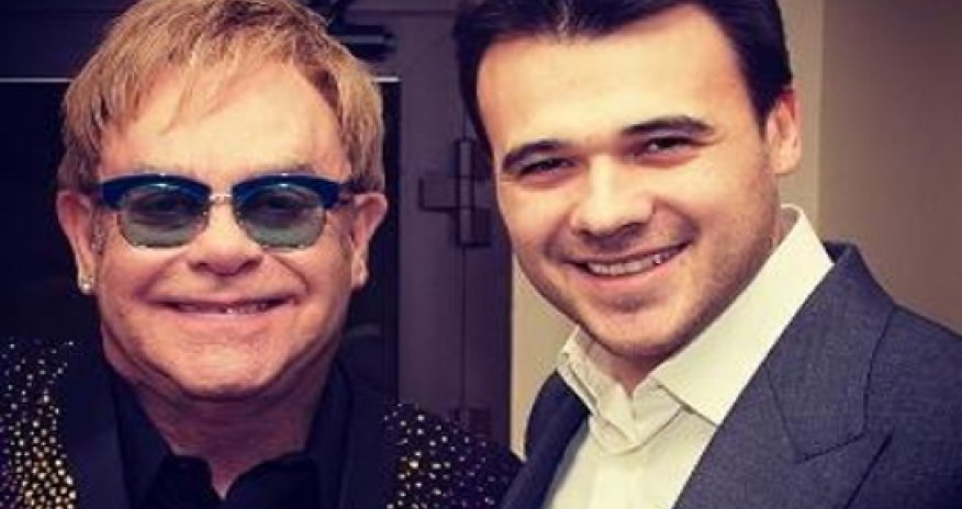 Элтон Джон и EMIN -ФОТО