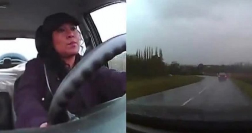 Ничто не может испугать эту девушку -ВИДЕО