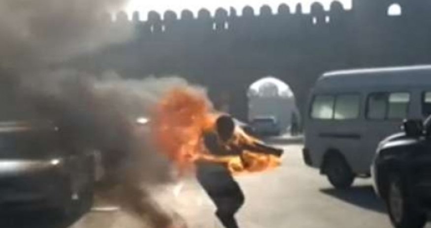 Özünü yandıran qazi hansı batalyonunda döyüşüb?