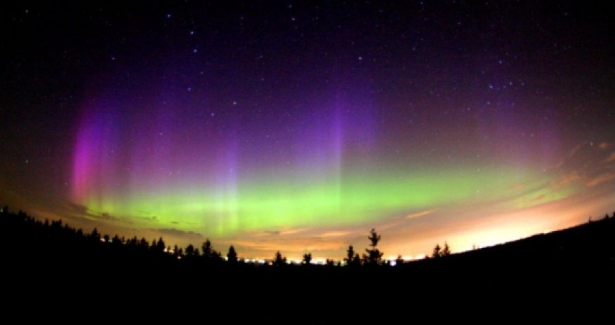 Северное сияние -ВИДЕО
