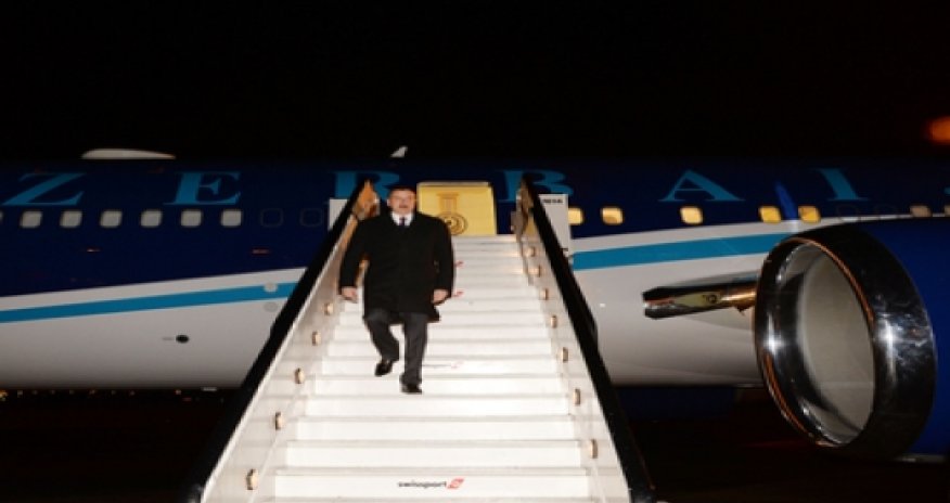 İlham Əliyev Belçikaya gedib