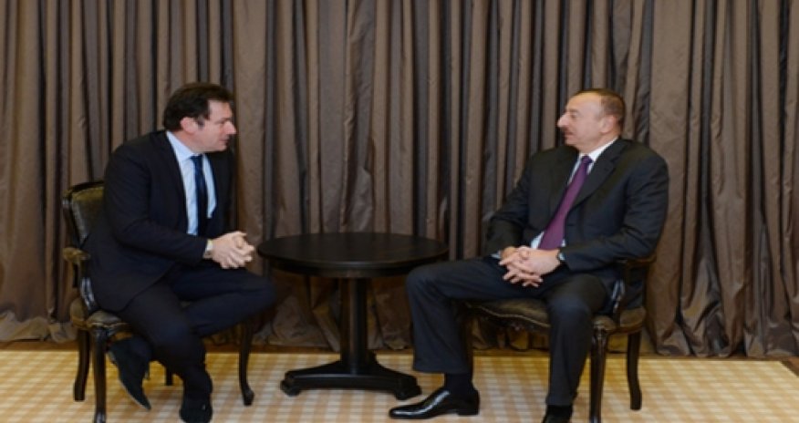 İlham Əliyev Jan Pyer Talamoni ilə görüşdü