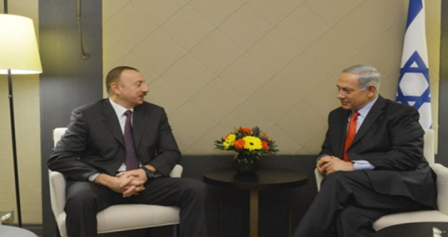 İlham Əliyev İsrailin baş naziri ilə görüşüb