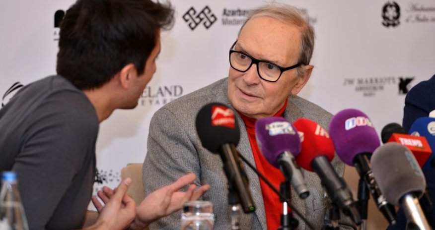 Ennio Morrikoni: Azərbaycan musiqisinin regiona təsiri güclüdür - FOTO