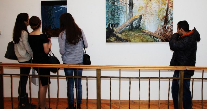 Gənclər dünya rəssamlığının mirvarilərini parodiya etdilər - FOTO+VİDEO