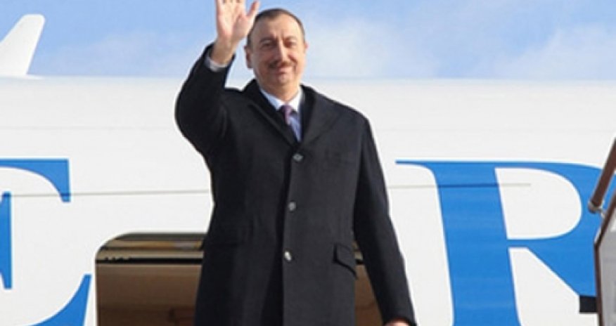 İlham Əliyev Soçiyə gedib