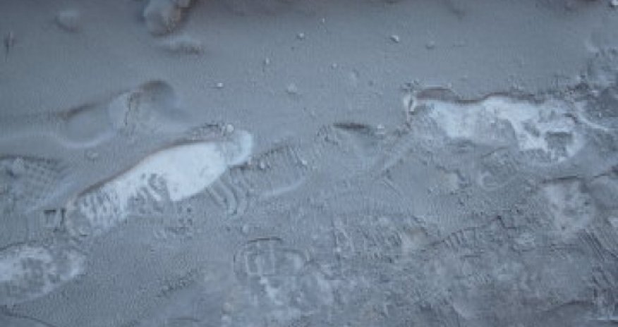 Черный снег в Омске