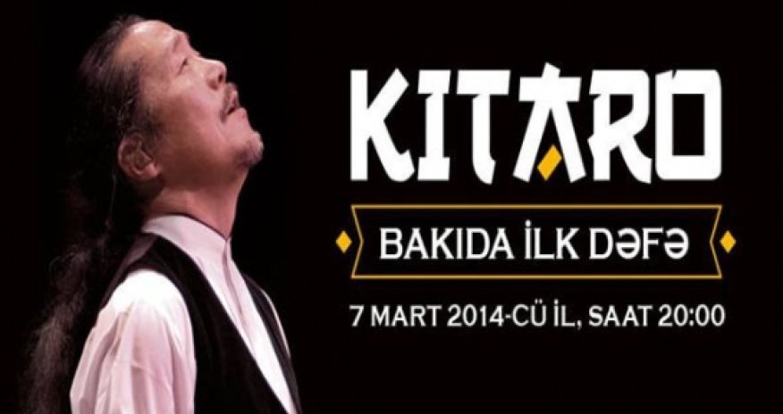 Китаро даст концерт в Баку