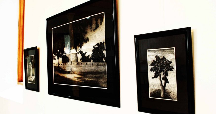 Zaur Mirzəyevin rəsmlərində Vətən sevgisi - MÜSAHİBƏ+FOTO