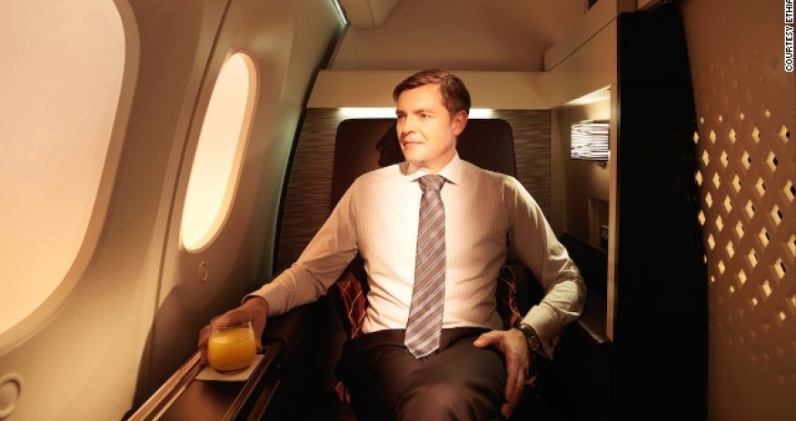 Etihad Airways unveils world's most luxurious passenger jets - PHOTO