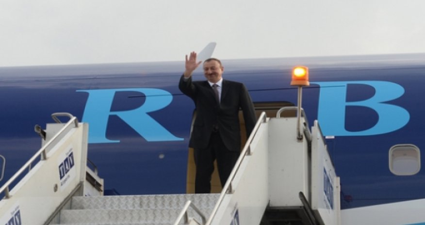 President Aliyev wraps up visit to Georgia