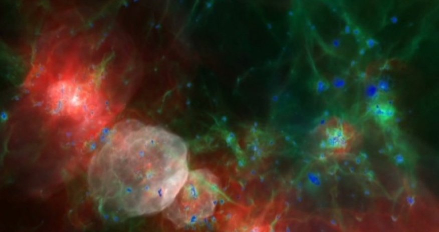 How our universe grew up