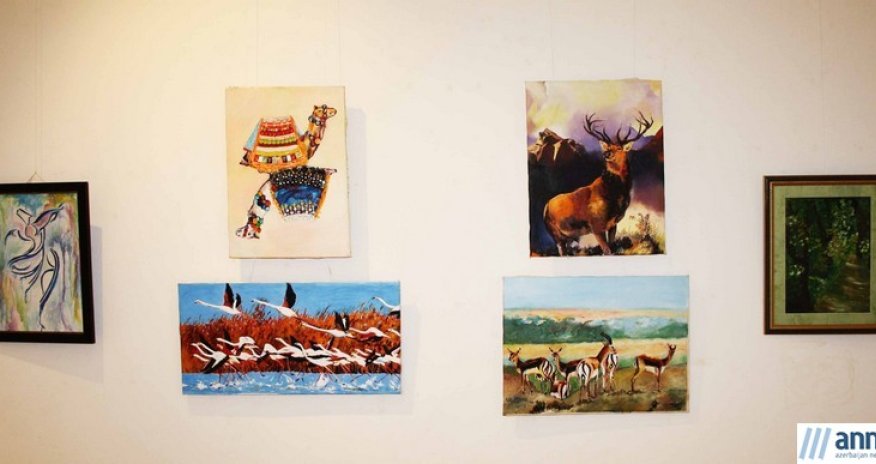 Əzim Əzimzadənin xatirəsinə həsr edilmiş sərgi FOTOLAR