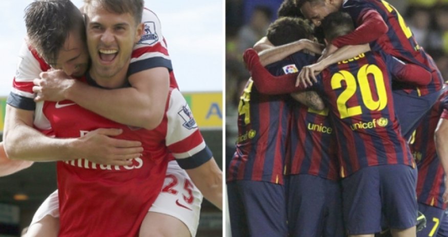 Arsenal and Barca to celebrate on magical day for fans