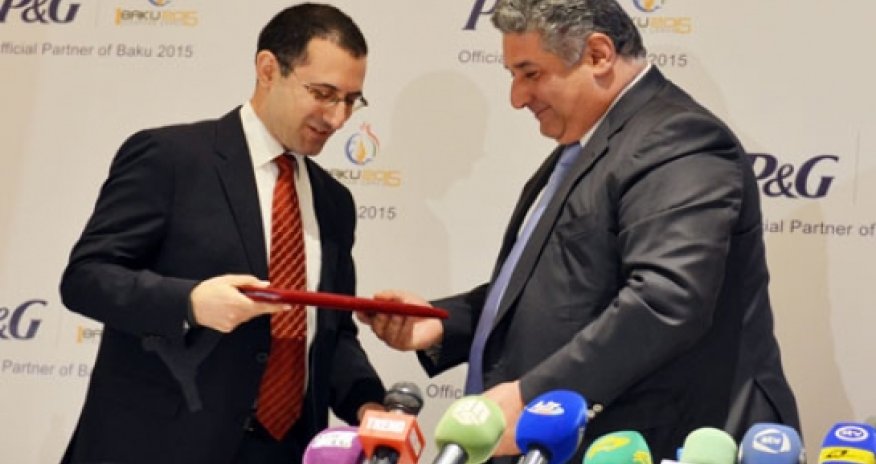 Baku 2015 European Games announces Procter & Gamble as first official partner PHOTO