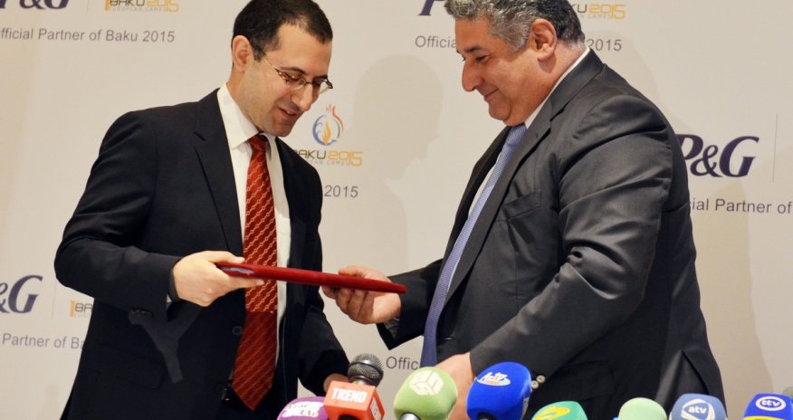 Procter & Gamble» стала первым официальным партнером Baku 2015- ФОТО