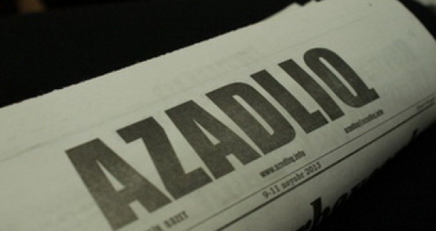 “Azadlıq” qəzeti fəaliyyətini dayandıra bilər