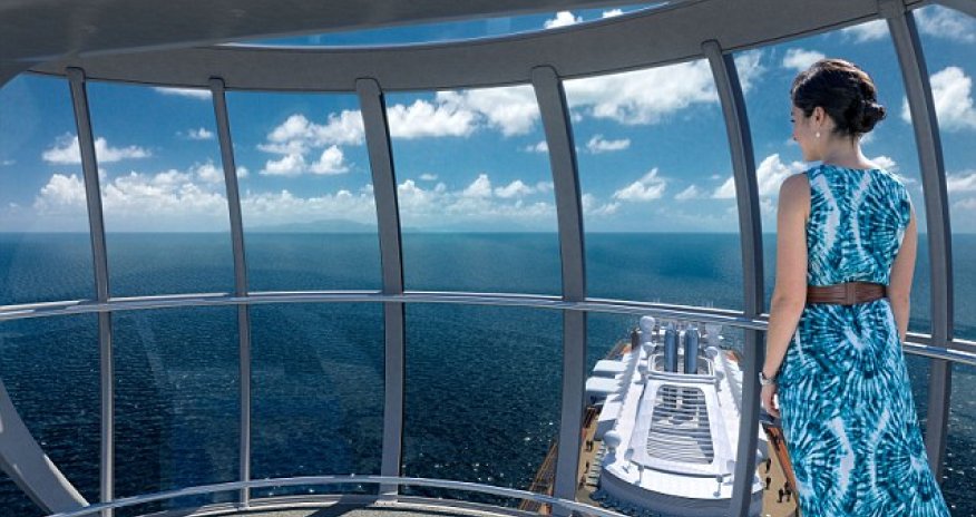 Royal Caribbean cruise line's newest ship to launch - PHOTO+VIDEO