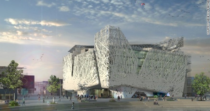 The smog-guzzling buildings fighting deadly pollution - PHOTO