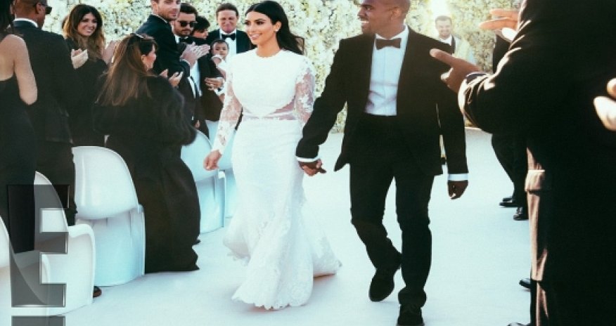 First look inside Kim Kardashian and Kanye West's lavish Italian wedding - PHOTO