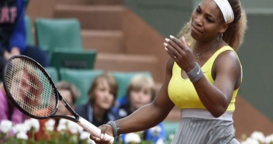 Serena Williams knocked out of French Open in second round