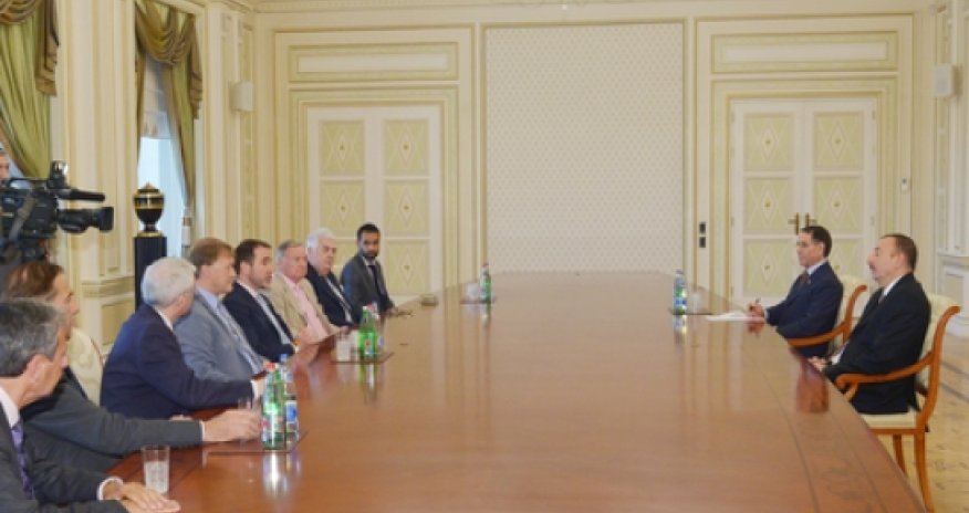 Aliyev receives UK–Azerbaijan parliamentary friendship group