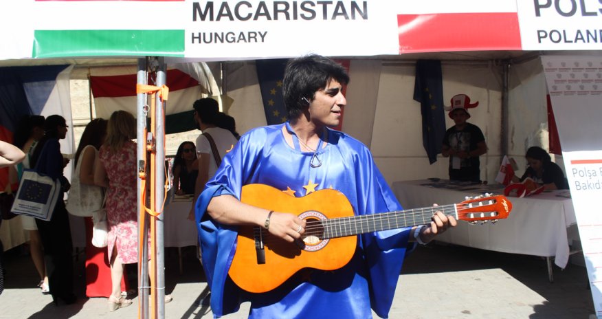 "Европейский городок"  в Баку- ФОТО