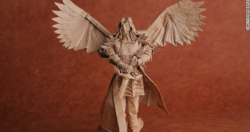 Astonishing origami exhibit displays dance of art and science - PHOTO
