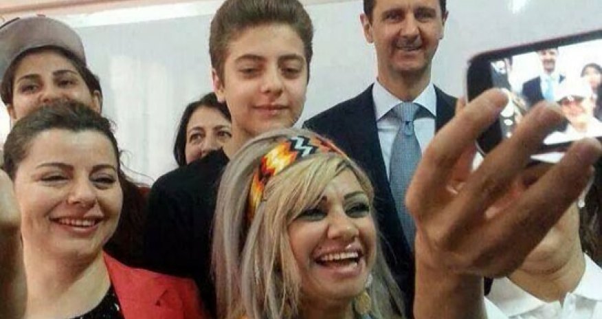 Əsəd də “selfie” çəkdirdi