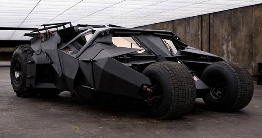 Real-life Batmobile for just £7,000 using 10 tons of waste metal - PHOTO