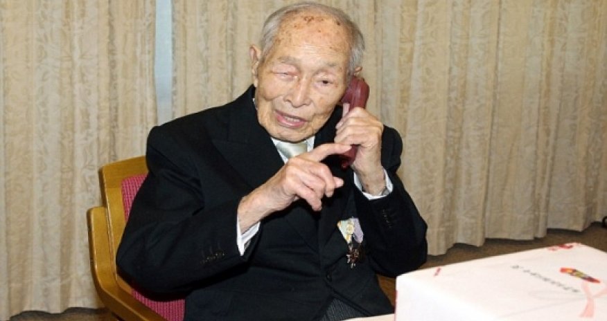 Japanese great-grandfather becomes world’s oldest man