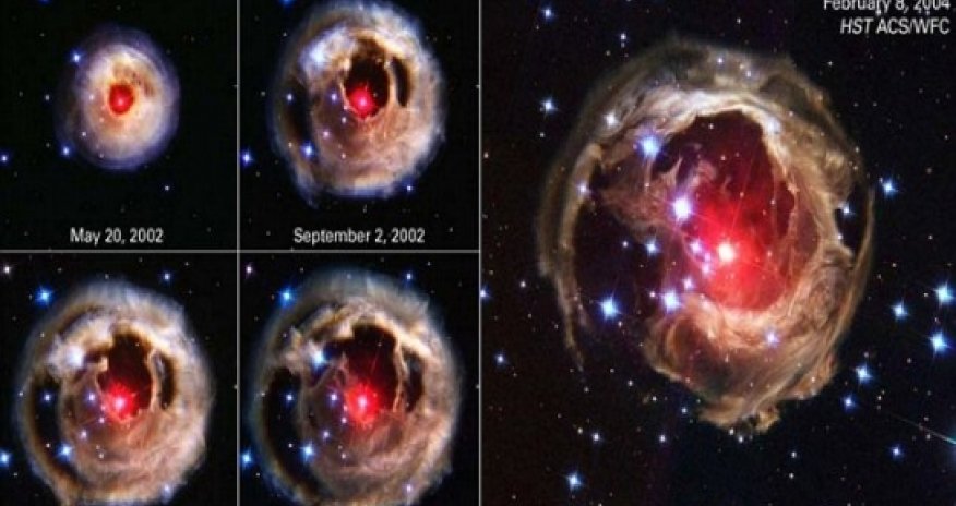 Watch a star explode 20,000 years ago: