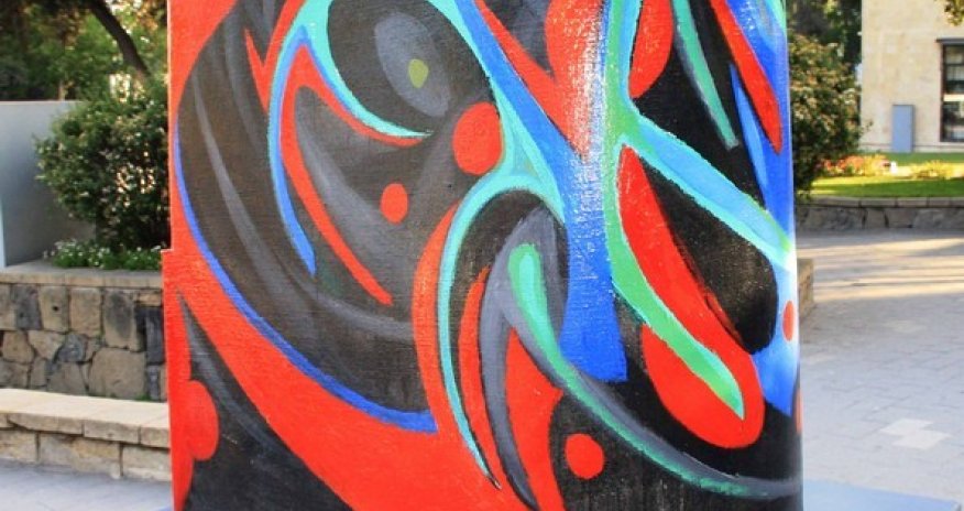 Open air art exhibition held in Baku - PHOTO