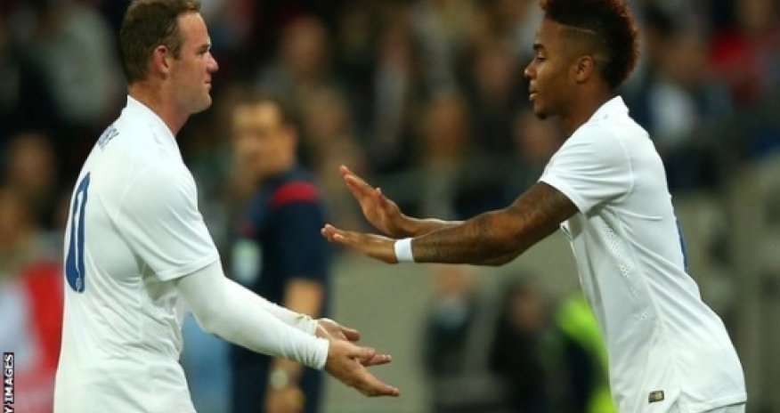Raheem Sterling happy for Wayne Rooney switch