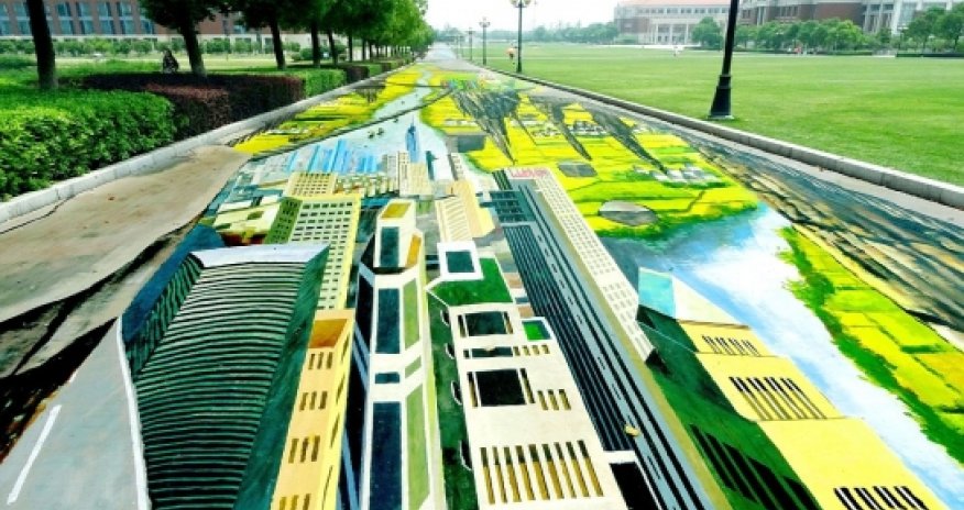 Now that's what we call street art! - PHOTO