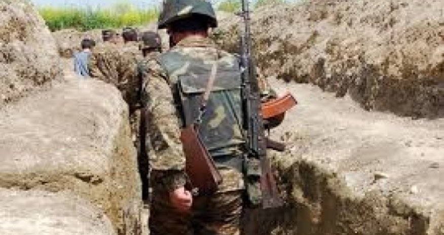 Azeri woman injured by Armenian fire