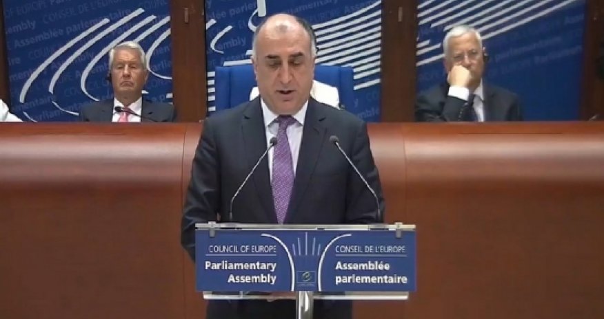 Mammadyarov speaks to Parliamentary Assembly of CoE