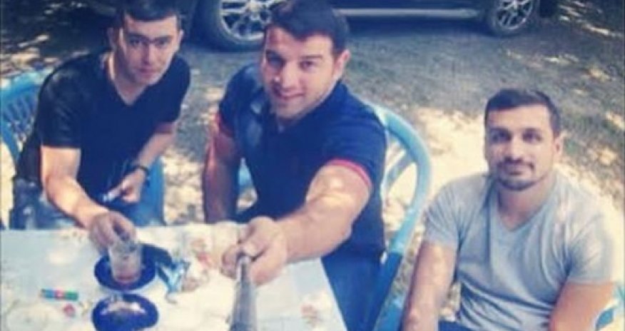 Elnur Məmmədli prezidentin kürəkəni ilə - FOTO