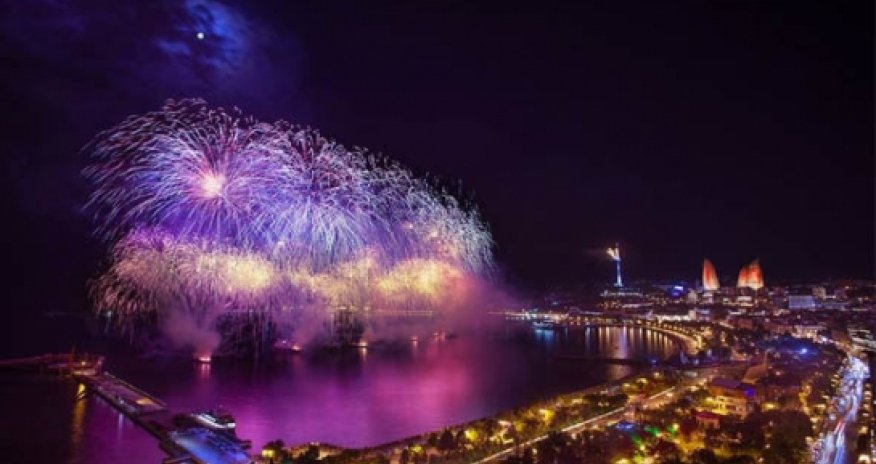 Самый грандиозный салют в истории Азербайджана –ВИДЕО