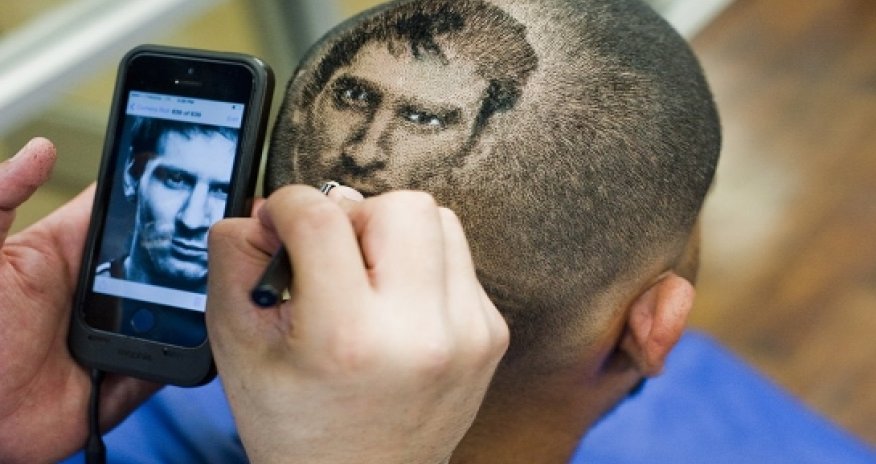 World Cup fever inspires Lionel Messi haircut
