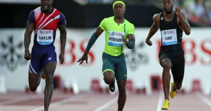 Diamond League: Tyson Gay beaten by Justin Gatlin in 100m