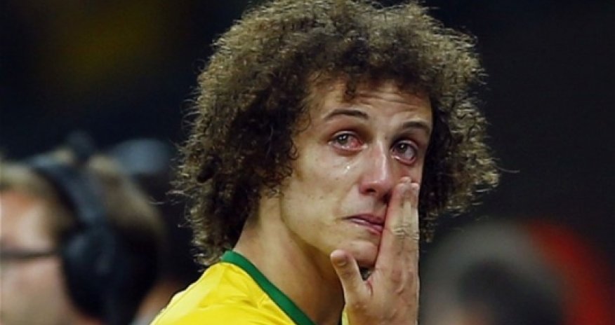David Luiz apologises to the whole country of Brazil