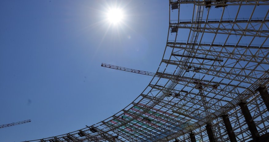 Олимпийский стадион - главная арена Европейских игр в Баку- ФОТО